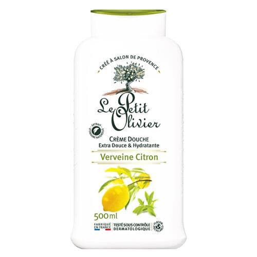 Le petit olivier Crème douche Extra douce verveine citron