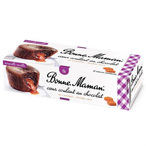 Bonne Maman Coeur Coulant Au Chocolat Au Caramel Beurre Sal