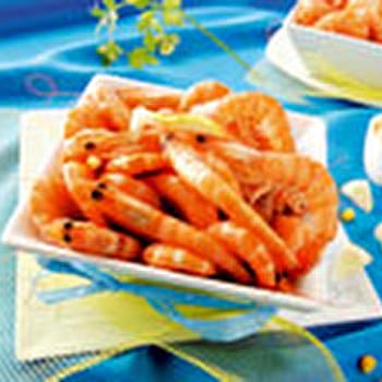 Crevettes au pili-pili à l'aïoli