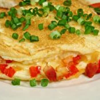 Omelette indienne au curry