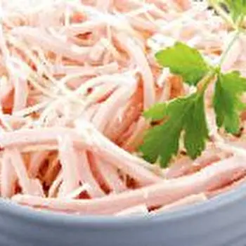 Wurstsalat ou salade de saucisse de viande
