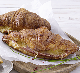 Croissants au jambon - 5,20€ les 2 