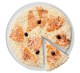 Pizza saumon - 9,50€ 