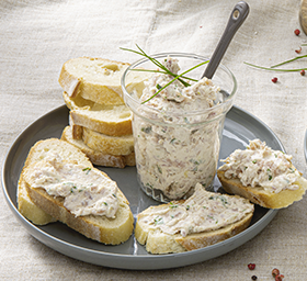 Rillettes aux 2 jambons - Le kg 15,95€