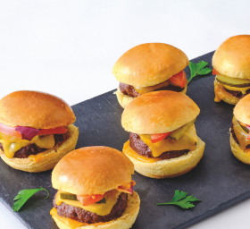 Plateau mini cheeseburgers - 6.99€