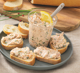 Rillettes de saumon fumé - 5.50€