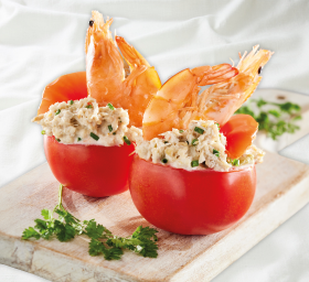 Tomates au crabe - 4.50€