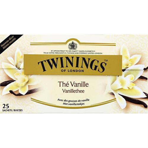 Thé Vanille Twinings of London 25 sachets - Bochri