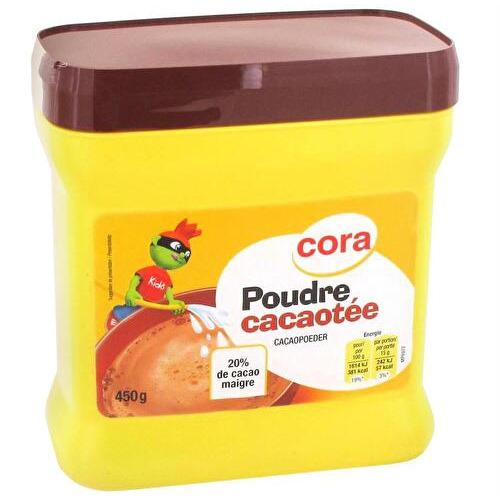Cora - Poudre cacaotée - Supermarchés Match