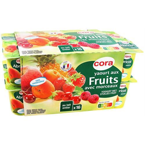 Cora - Yaourt aux fruits avec morceaux - Supermarchés Match