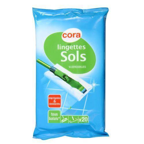 Cora - Lingettes nettoyantes sols - Supermarchés Match