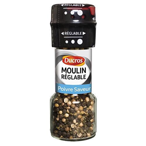 Ducros - Moulin réglable poivre saveur - Supermarchés Match