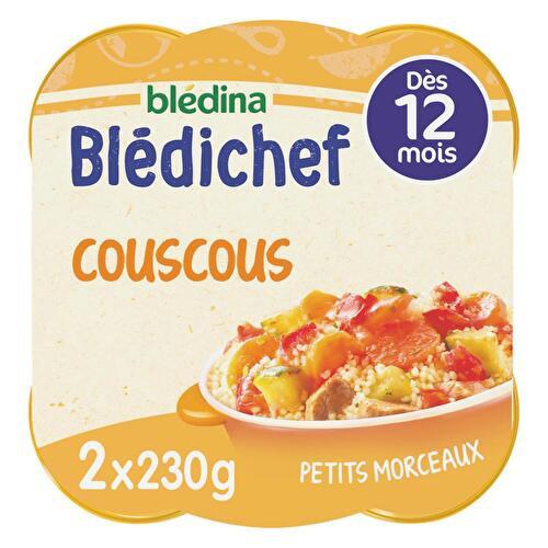 Blédichef Blédina - Couscous des tout-petits dès 12 mois - Supermarchés  Match