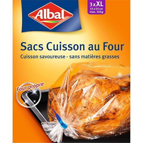 Albal - Sacs cuisson au four XL 60x55cm - Supermarchés Match