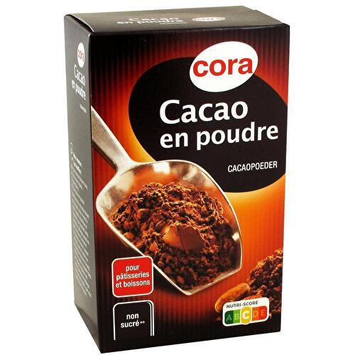Cora - Cacao en poudre non sucré - Supermarchés Match