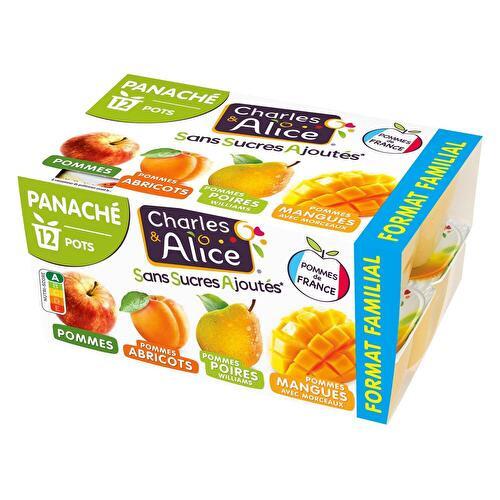 Compote. sans sucre ajoute - Charles Alice - 400gr