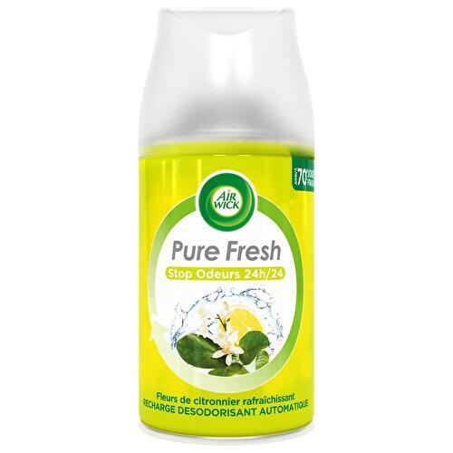 Air Wick - Freshmatic diffuseur Max Pure huiles essentielles rafraichissant  + 1 recharge - Supermarchés Match