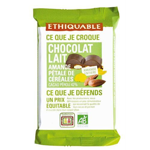 ETHIQUABLE Pur Cacao en poudre non sucré bio & équitable - 200 g