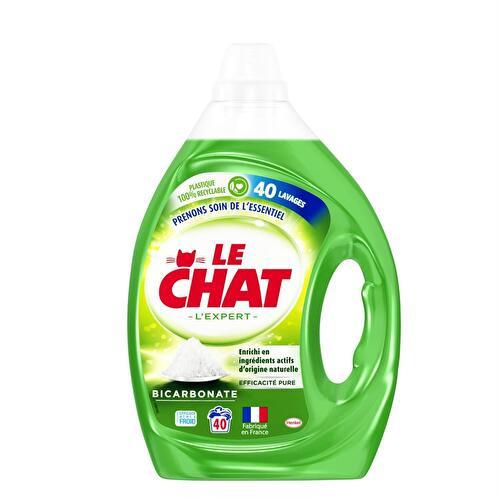 Lessive liquide Eco Sensitive, Le Chat (1,98 L = 44 lavages)