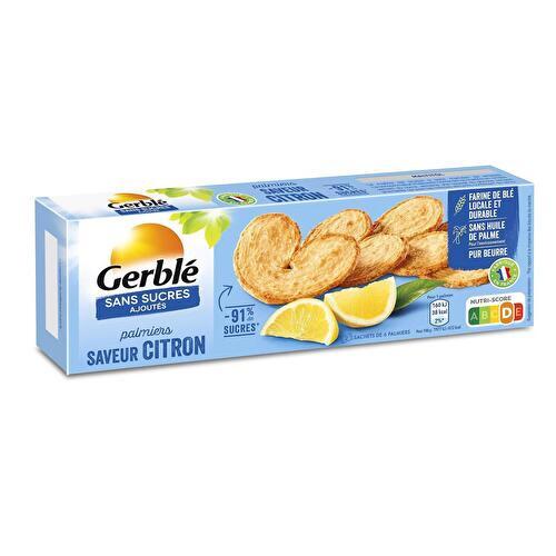 Gerblé - Palmier citron sans sucres ajoutés - Supermarchés Match