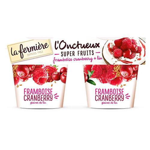 Yaourt Fruit Rouge ( vendu par lot de 4 / 6 ) parfum fraise & framboise –  Délifarm.fr