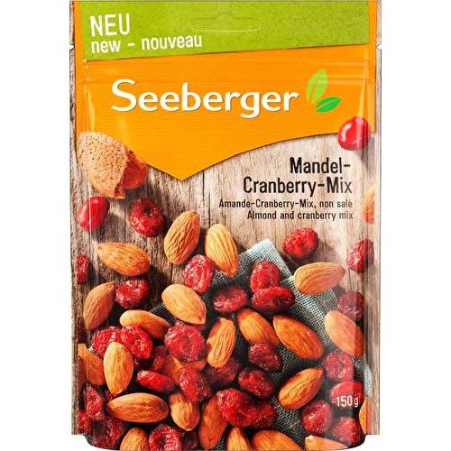 Seeberger - Amandes cranberry mix sachet 150g - Supermarchés Match