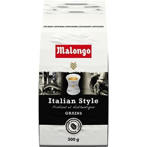 Malongo - Café grains italian style - Supermarchés Match