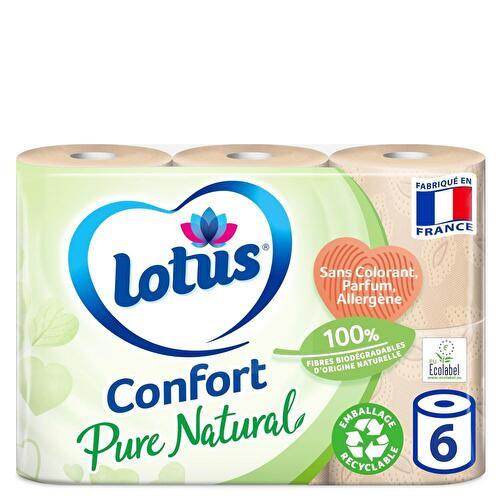Lotus - Papier toilette confort pure natural - Supermarchés Match