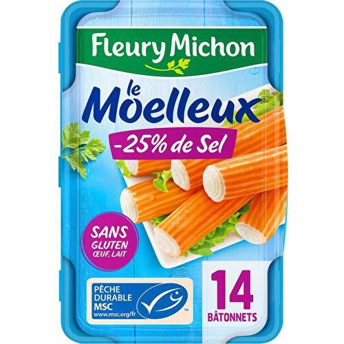 Fleury michon - Le moelleux 25 % de sel 14 bâtonnets - Supermarchés Match