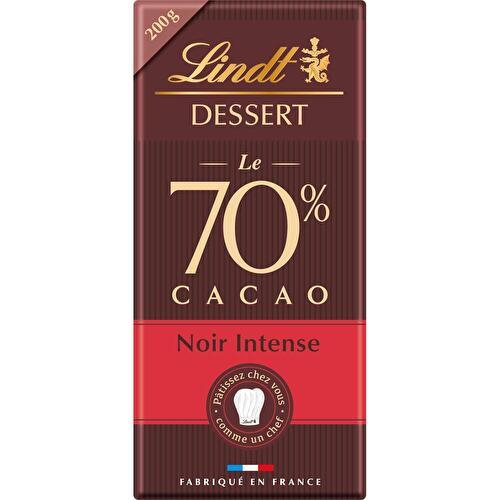 Dessert Lindt - Noir intense 70% cacao - Supermarchés Match