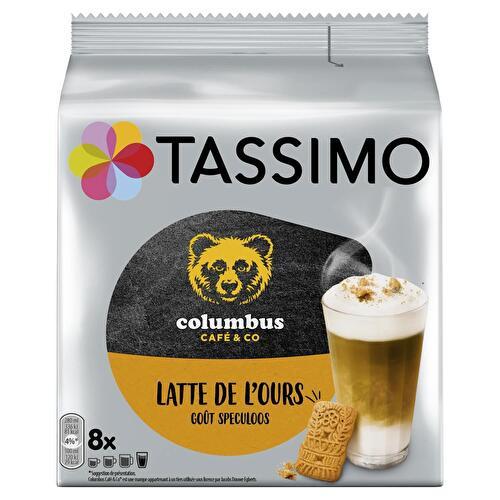 Dosette Tassimo Columbus Chocolat Caramel au beurre salé x 8 boissons