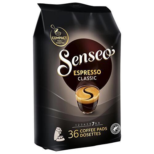 Senseo cafe dosettes vanille x32 - 222g