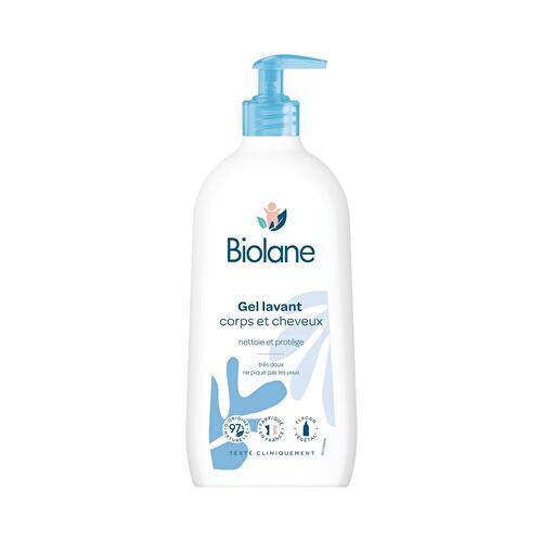 Biolane Gel lavant corps et cheveux Bio 