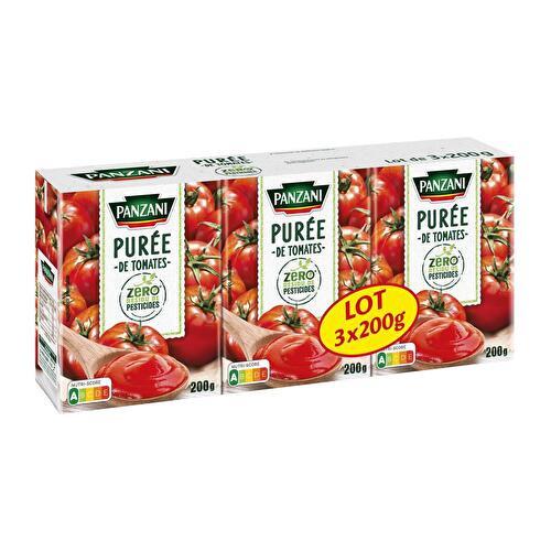 Épicerie salée : un concentré de tomates Zéro résidu de pesticides signé  Panzani