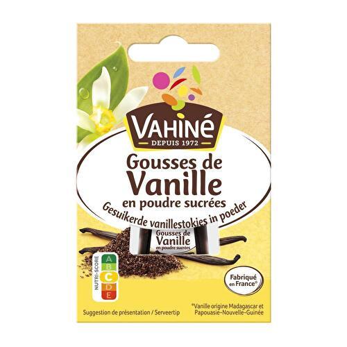 Gousses de vanille des îles,Vahiné (x 2, soit 4 g)