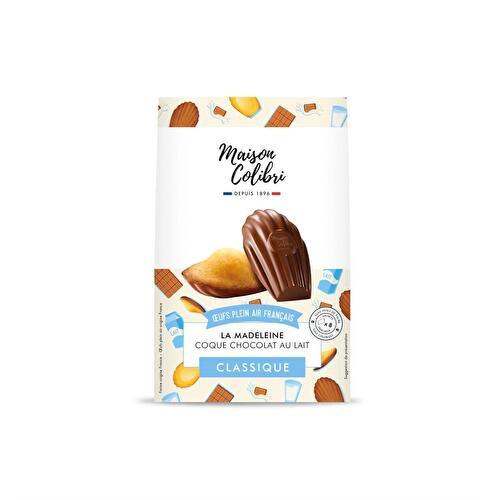 Madeleine noisette coque chocolat au lait - Maison Colibri - 240