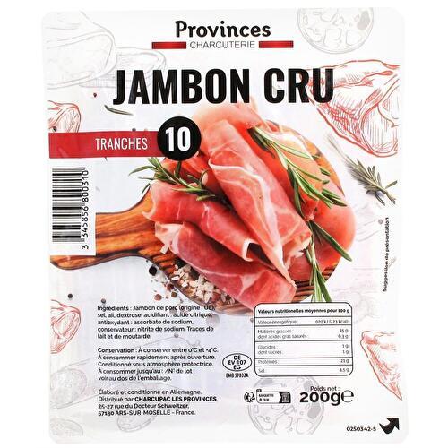 Jambon fumé (viandes, volailles et charcuteries)