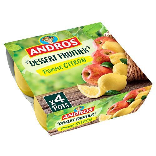 Compote pomme fraise 100G Andros - Grossiste Autres produits de