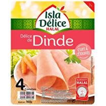 ISLA DÉLICE Isla delice delice de dinde halal 160g