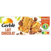 GERBLÉ Biscuit lait chocolat