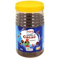 CORA Granulés au cacao