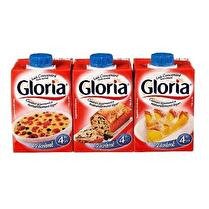 GLORIA Briquette lait concentré non sucré demi écrémé 4% mg