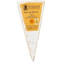 PATRIMOINE GOURMAND Brie de meaux 3/4 affiné AOP Patrimoine Gourmand