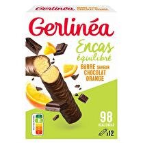 GERLINÉA Barres régimes chocolat orange