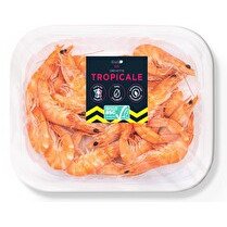 DELPIERRE Crevettes entières cuites 80/100
