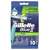 GILLETTE Rasoir jetable Blue II plus slalom