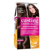 CASTING L'ORÉAL Coloration crème gloss N°500 châtain clair fondant