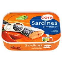 CORA Sardines pimentées