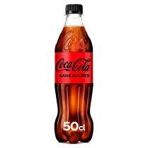 COCA-COLA Soda à base de cola sans sucres