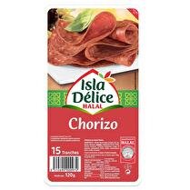 ISLA DÉLICE Chorizo halal 10 tranches